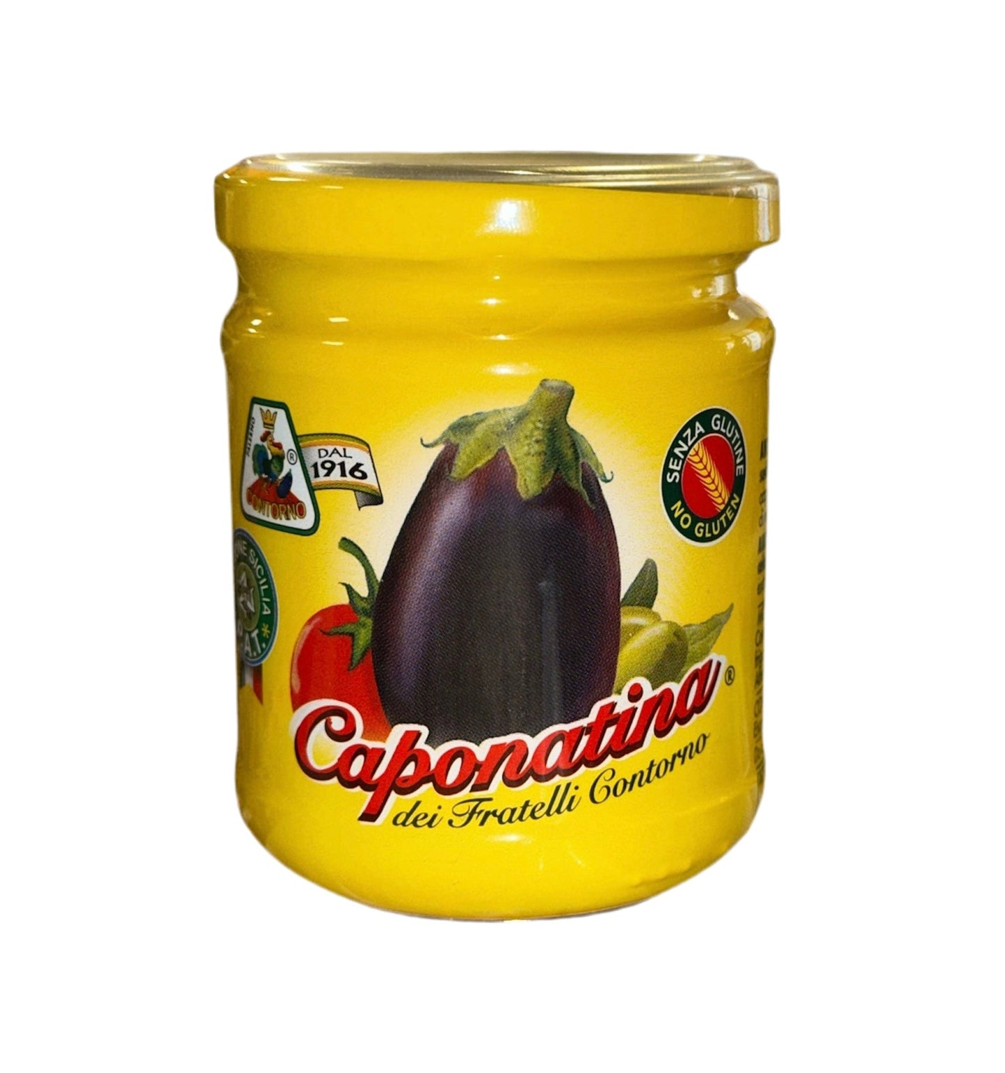 Caponata di Melanzane in Barattolo - Vasetti - Schiaccia & Mangia - fruttasana.com