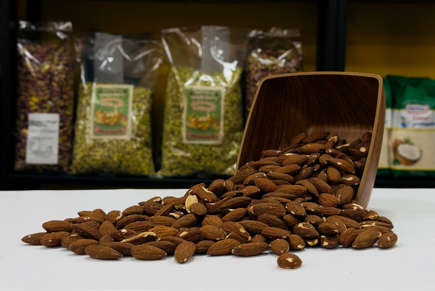 Mandorle Tostate Sgusciate 5Kg - Frutta Secca - Schiaccia & Mangia - fruttasana.com