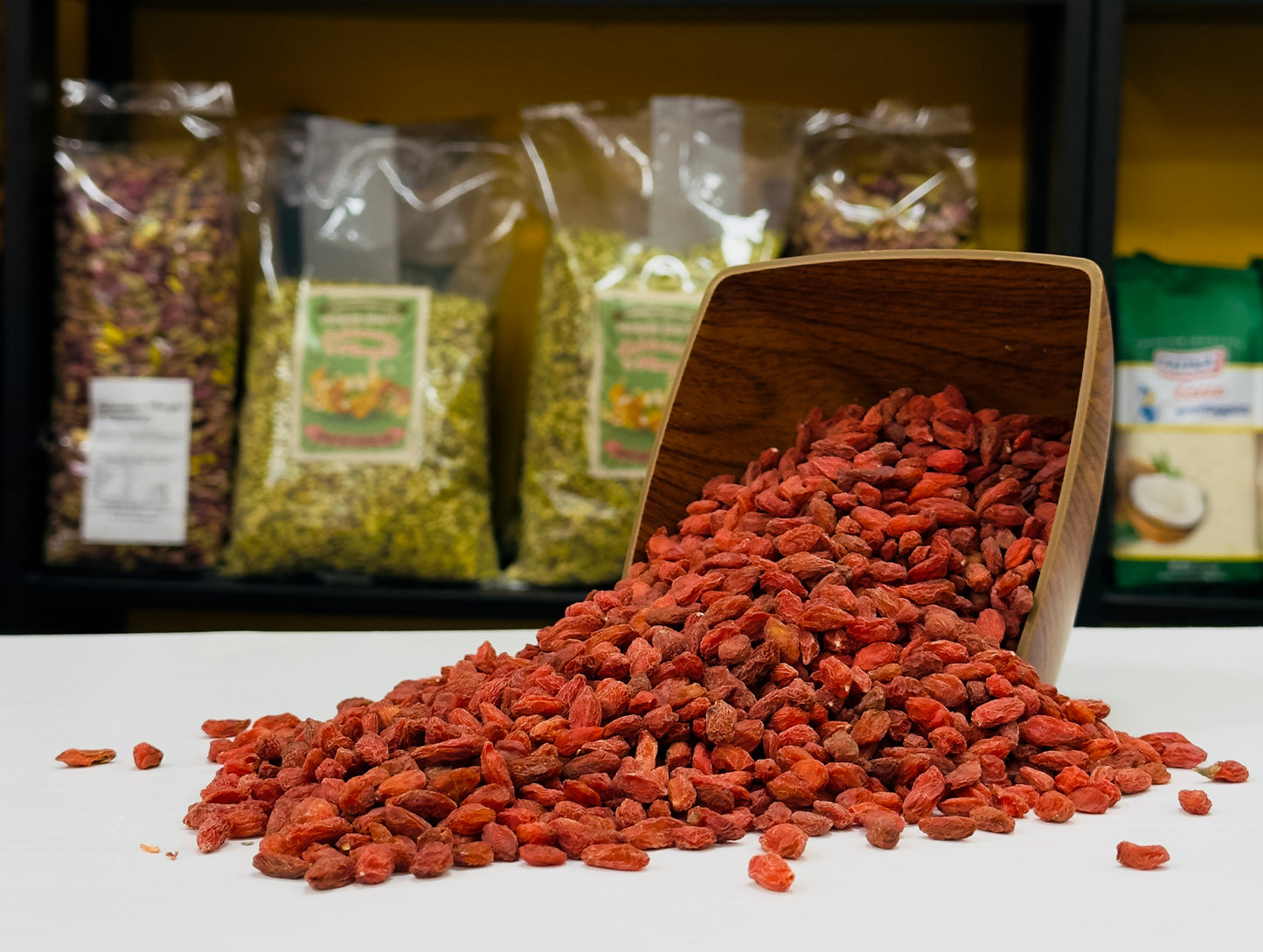 Bacche di Goji Essiccate 5Kg - Frutta Disidratata - Schiaccia & Mangia - fruttasana.com