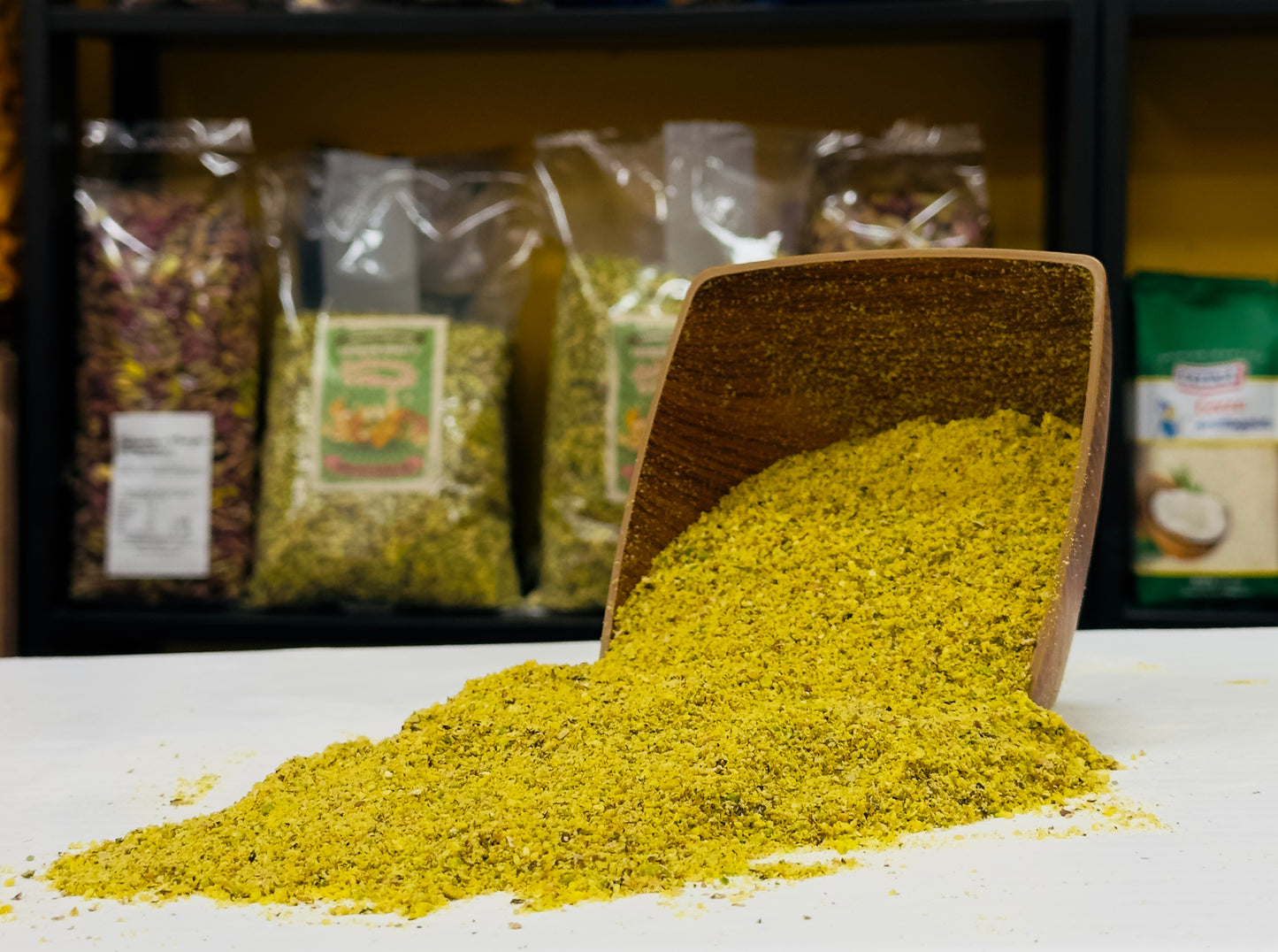 Farina di Pistacchio - Farina - Schiaccia & Mangia - fruttasana.com