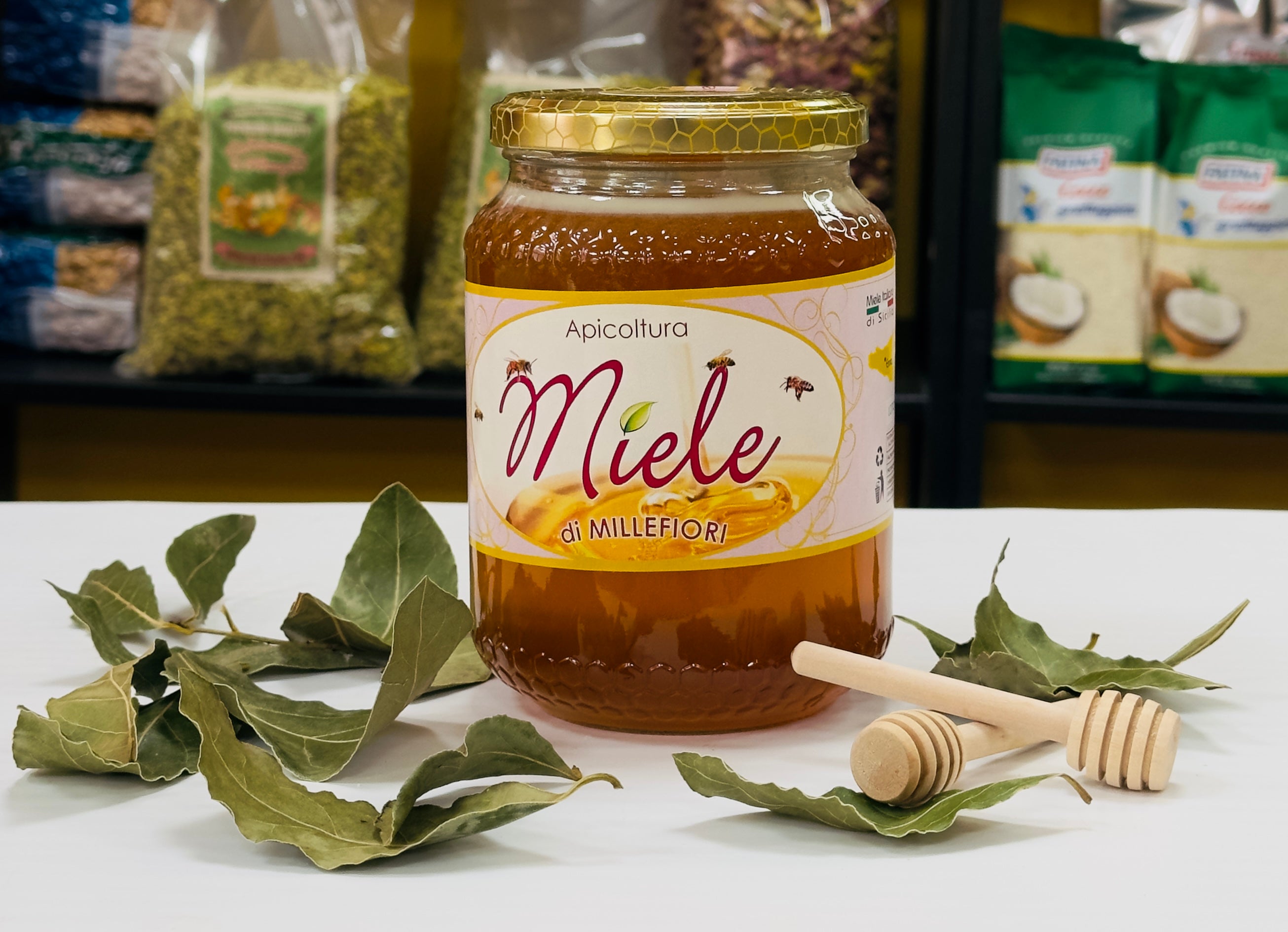 Miele di Millefiori in Barattolo 2025 - Miele - Schiaccia & Mangia - fruttasana.com