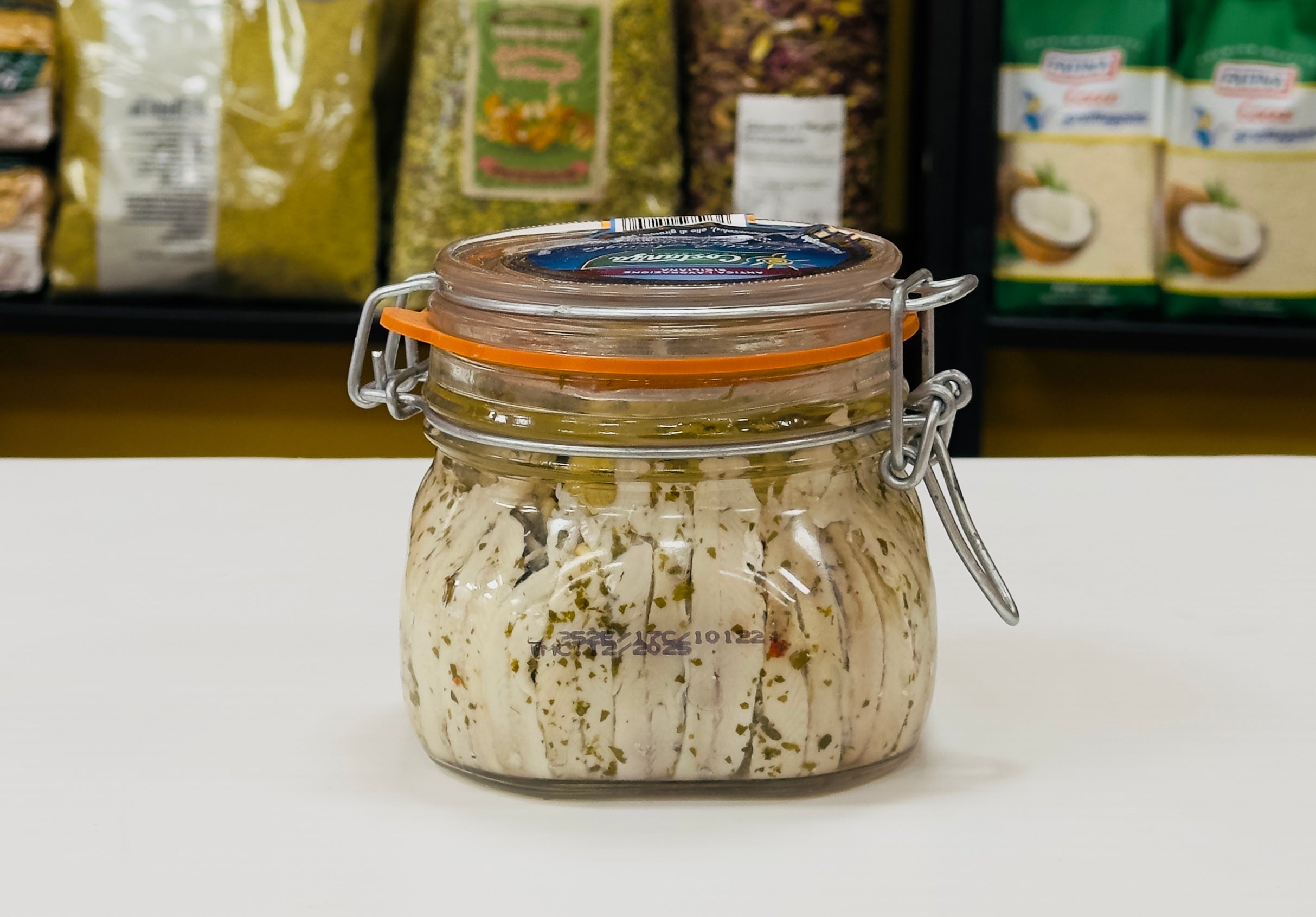 Filetti di Acciughe Marinate in Barattolo - Prodotti Ittici - Schiaccia & Mangia - fruttasana.com