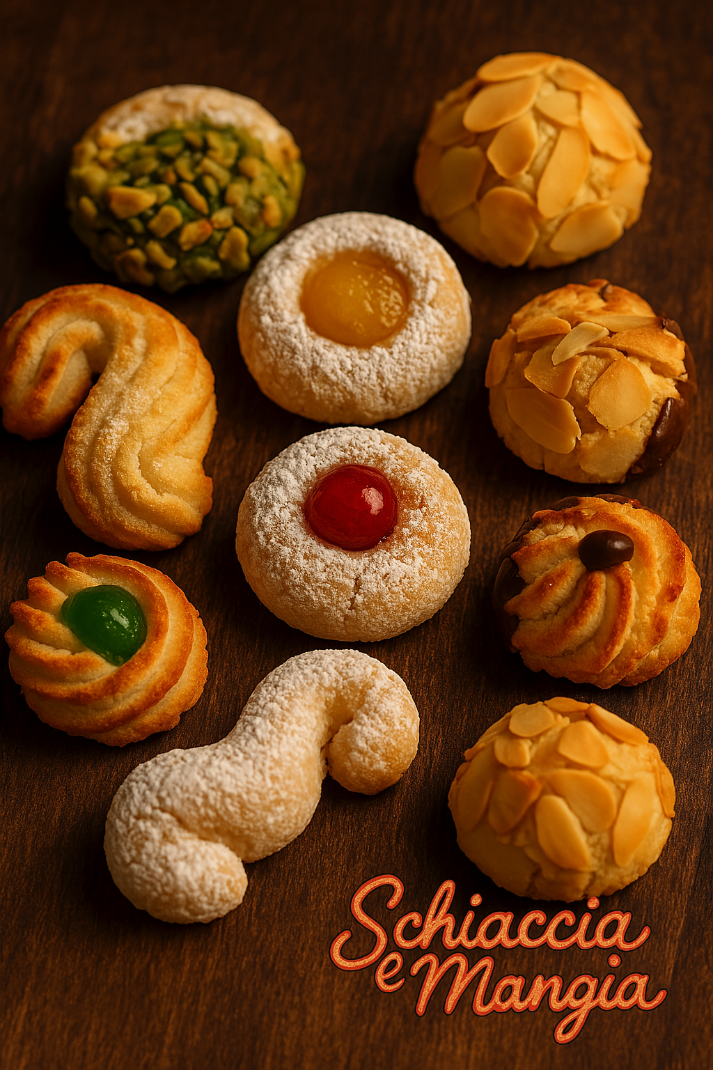 Mix di Paste di Mandorla - Paste di Mandorla e Dessert - Schiaccia & Mangia  - fruttasana.com