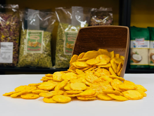 Dischetti di Mais alla Paprika 5Kg - Frutta Secca - Schiaccia & Mangia  - fruttasana.com