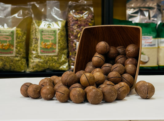 Noci Macadamia al Naturale in Guscio 5Kg - Frutta Secca - Schiaccia & Mangia  - fruttasana.com