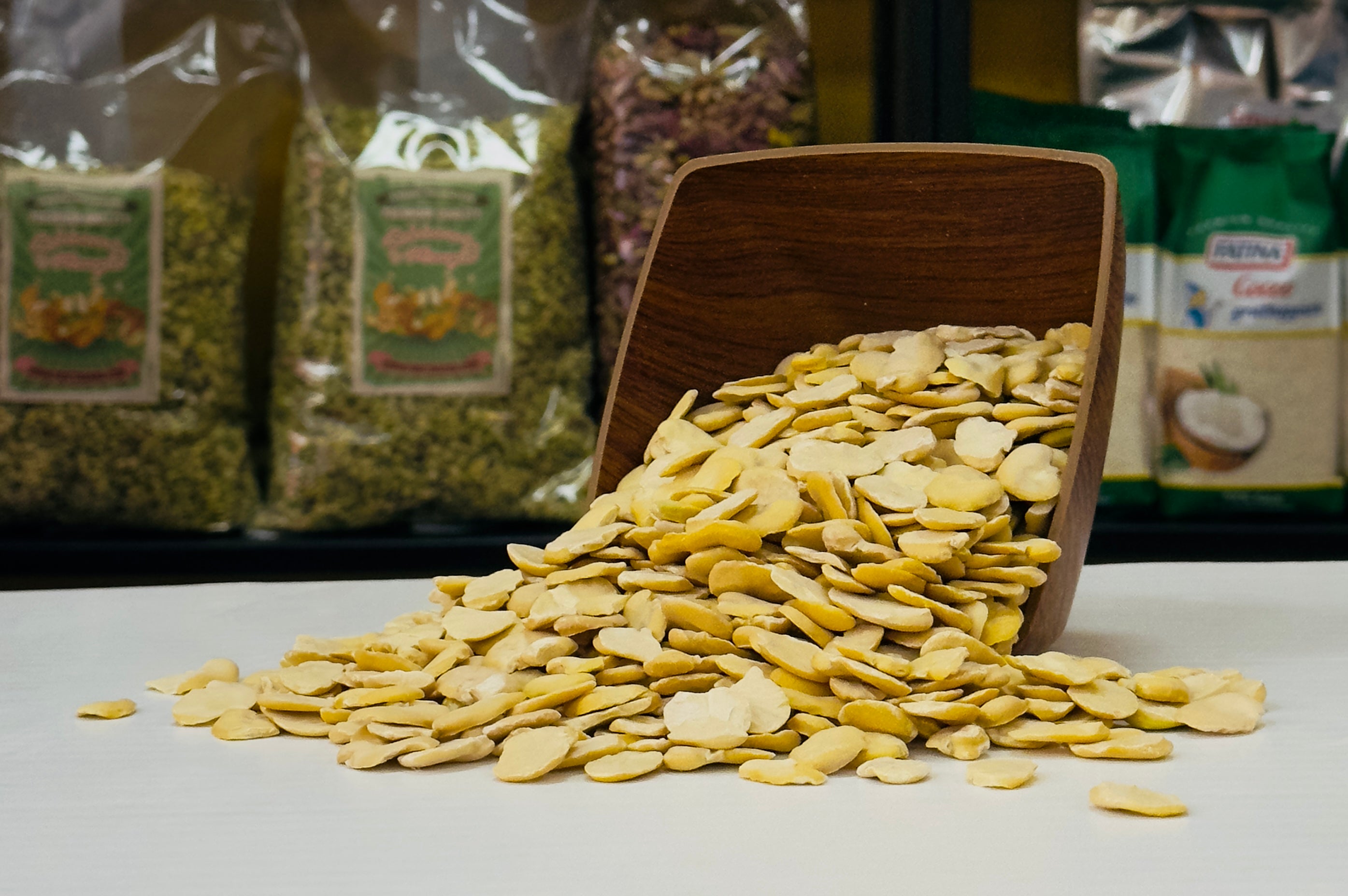 Fave Sgusciate - Legumi - Schiaccia & Mangia  - fruttasana.com