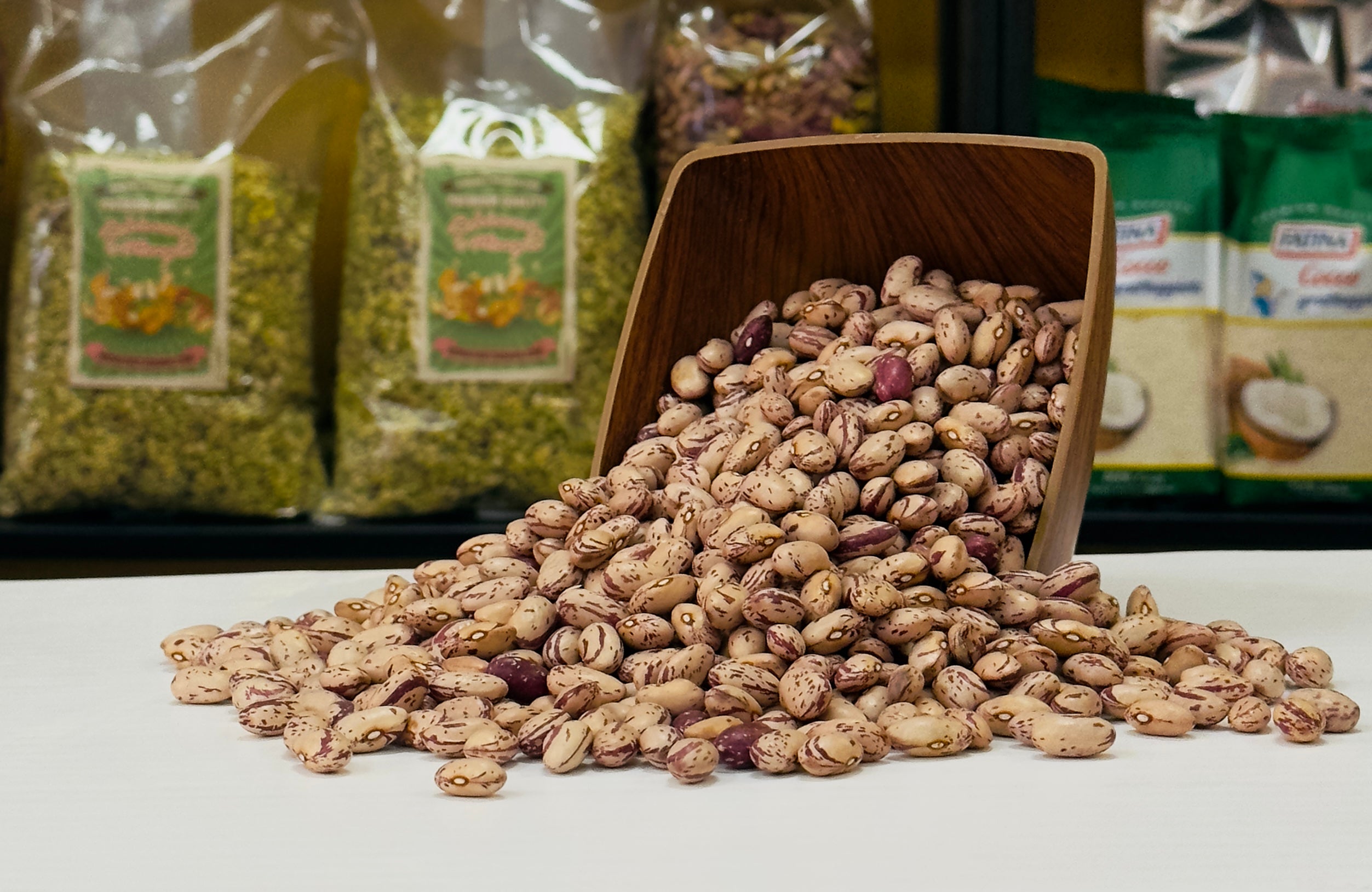 Fagioli Borlotti - Legumi - Schiaccia & Mangia  - fruttasana.com