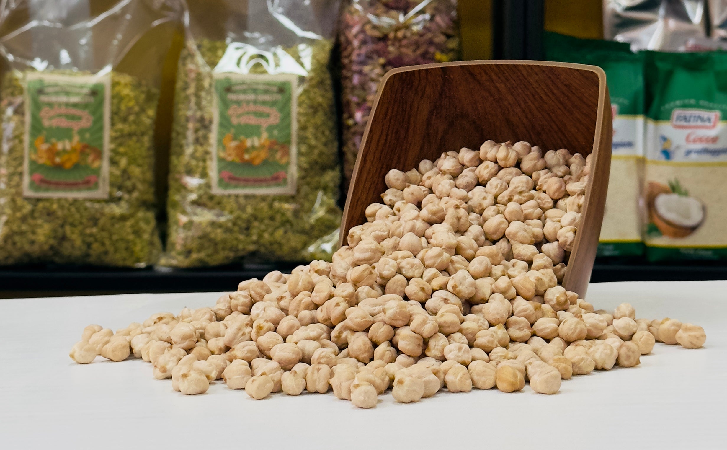 Ceci Grossi - Legumi - Schiaccia & Mangia  - fruttasana.com