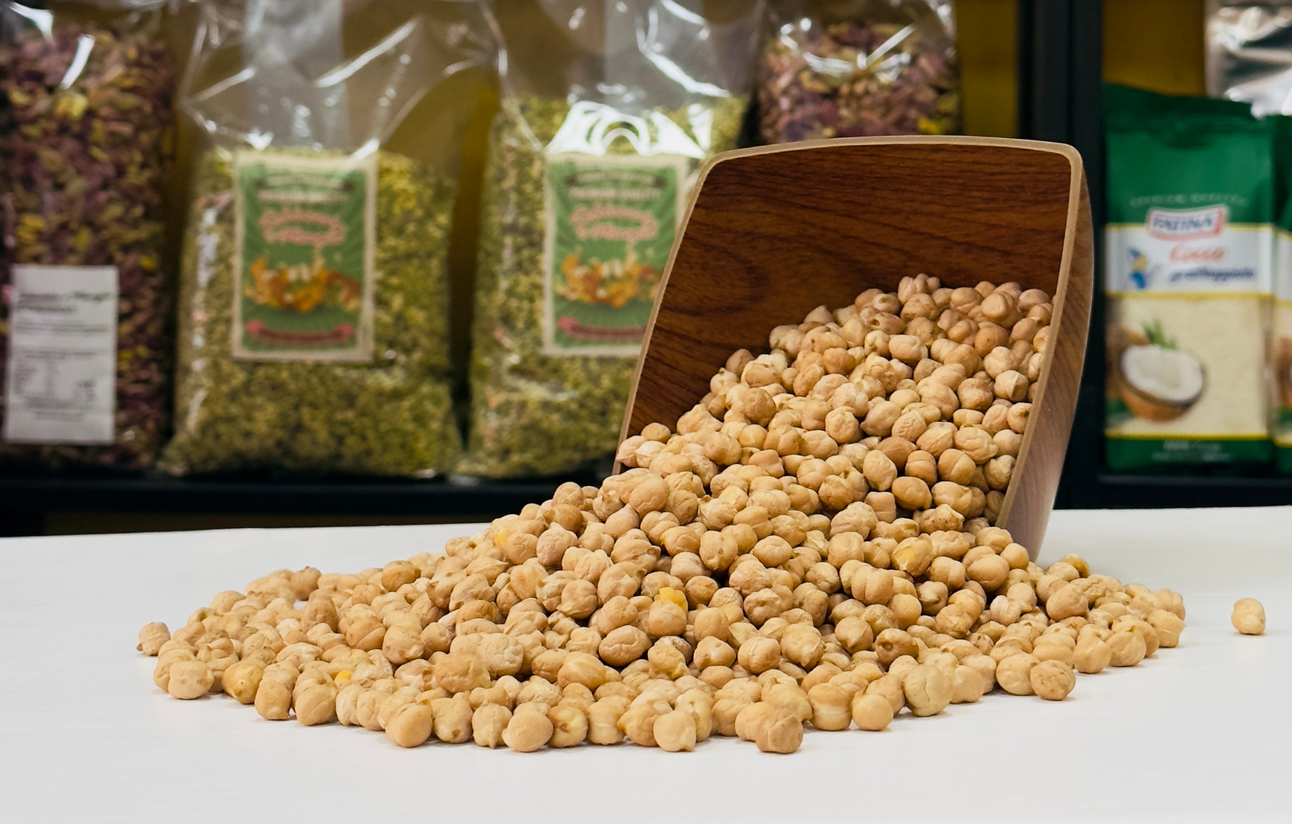 Ceci Piccoli Locali - Legumi - Schiaccia & Mangia  - fruttasana.com