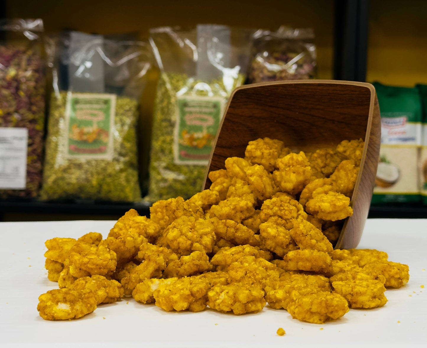 Rice Crackers Curry