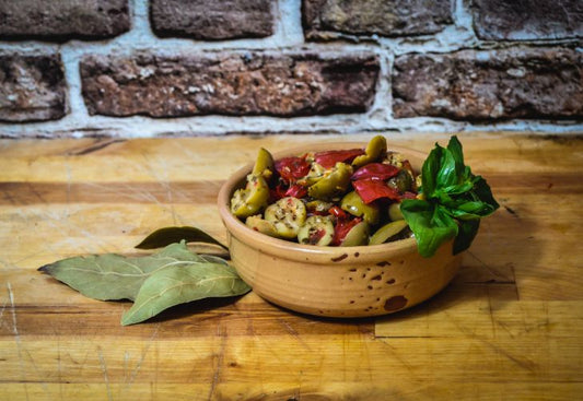 Olive Verdi a Fette - Conserve - Schiaccia & Mangia 