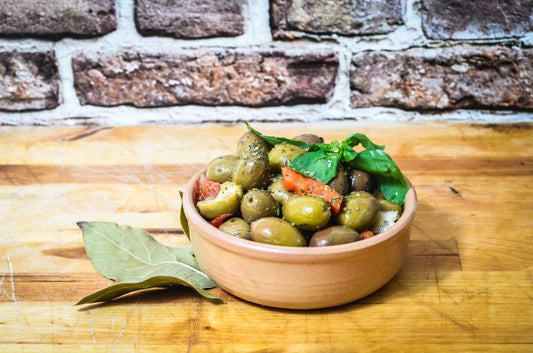 Olive Verdi di Paternò Schiacciate - Conserve - Schiaccia & Mangia 